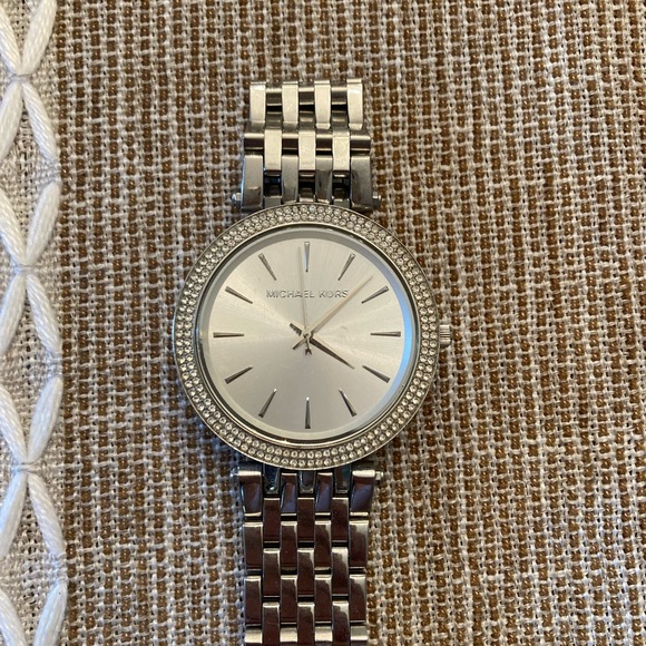 Michael Kors Darci 3 Hand Watch with Glitz Accents, 39MM - Picture 4 of 4